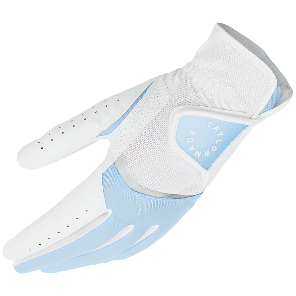 テーラーメイド　T-ICE 4.0 レディース ゴルフグローブ 両手用 TL941 M24635 ホワイト/ブルー　2026年モデル ホワイト/ブルー 詳細3