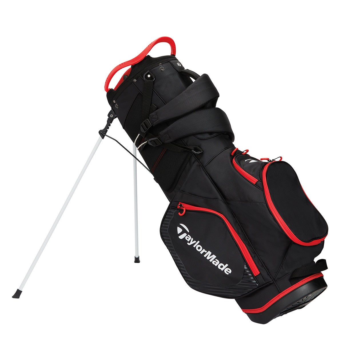 テーラーメイド メンズ PRO STAND プロ メンズ スタンド キャディバッグ TF531 V97597 BLACK/RED　2024年モデル 詳細2