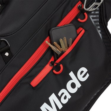 テーラーメイド メンズ PRO STAND プロ メンズ スタンド キャディバッグ TF531 V97597 BLACK/RED　2024年モデル 詳細4