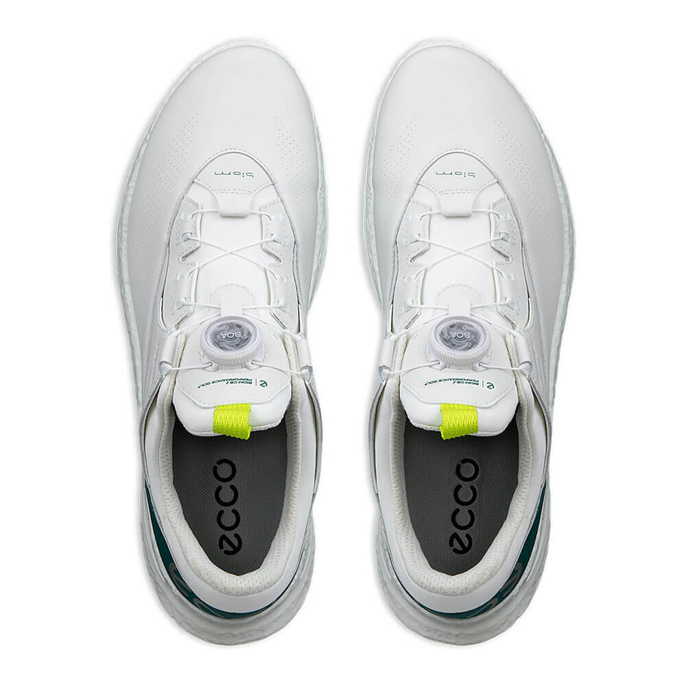 ecco エコー　BIOM C5 BOA バイオム C5 ボア メンズ スパイクレス ゴルフシューズ 132614 61475 WHITE/BAYGREEN　2026年モデル WHITE/BAYGREEN（61475） 詳細6