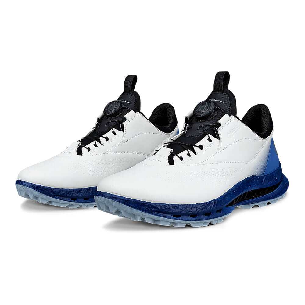 ecco エコー　BIOM C5 BOA バイオム C5 ボア メンズ スパイクレス ゴルフシューズ 132614 61583 WHITE/FEDERAL BLUE　2026年モデル WHITE/FEDERAL-BLUE（61583）