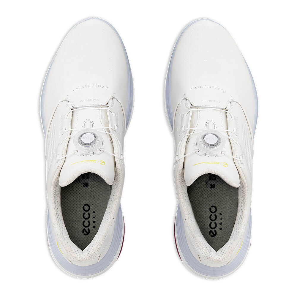 ecco エコー　LT1 BOA エルティーワン ボア スレディース パイクレス ゴルフシューズ 132763 60611 WHITE/AIR　2026年モデル WHITE/AIR（60611） 詳細5