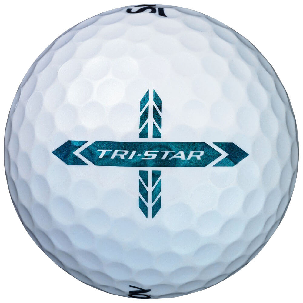 スリクソン TRI STAR トライスター　2026年モデル ゴルフボール　1ダース（12球入り）　ロイヤルグリーン ロイヤルグリーン 詳細3