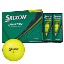 スリクソン TRI STAR トライスター 2026年モデル ゴルフボール 1ダース（12球入り） プレミアムパッションイエロー