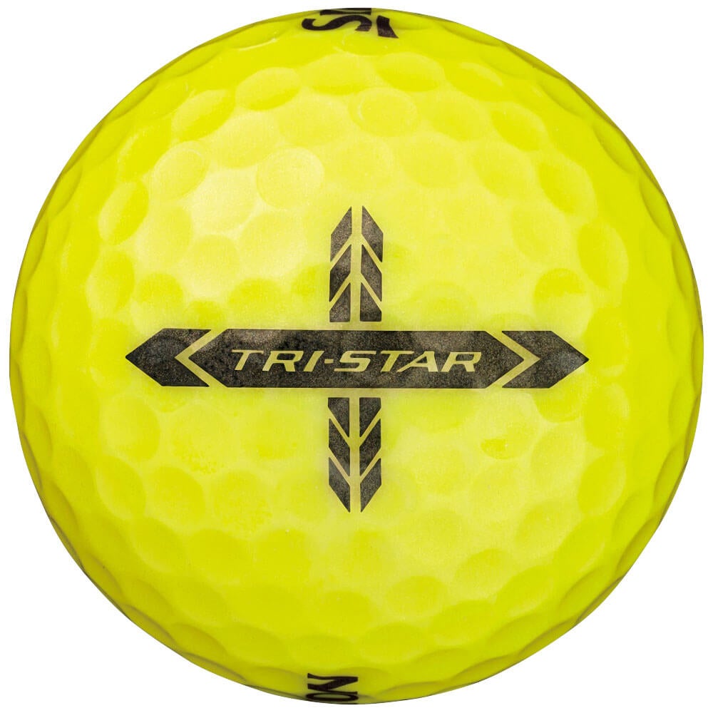 スリクソン TRI STAR トライスター　2026年モデル ゴルフボール　1ダース（12球入り）　プレミアムパッションイエロー プレミアムパッションイエロー 詳細3