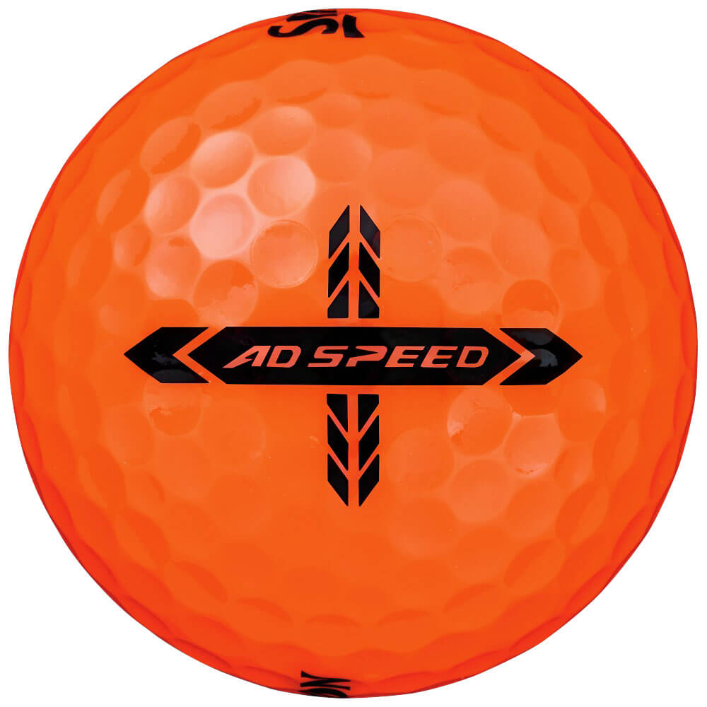 スリクソン AD SPEED エーディースピード　2026年モデル ゴルフボール　1ダース（12球入り）　パッションオレンジ パッションオレンジ 詳細3