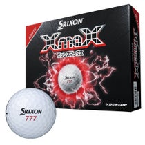 スリクソン XmaX エックスマックス　2026年モデル ゴルフボール　1ダース（12球入り）　ホワイト