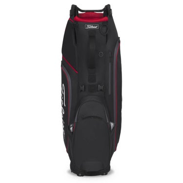 タイトリスト Titleist　Hybrid 5 メンズ スタンド キャディバッグ TB25SX6A 006 ブラック×ブラック×レッド　2025年モデル ブラック×ブラック×レッド 詳細2