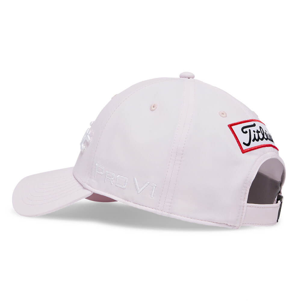 タイトリスト Titleist　メンズ ツアーパフォーマンス キャップ TH25ATPA 5P1 ペールピンク×ホワイト　2026年モデル ペールピンク×ホワイト 詳細3