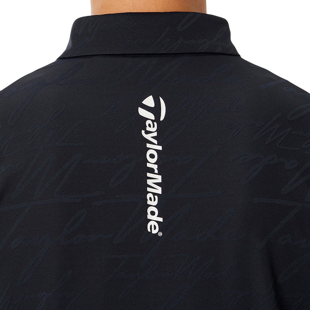 テーラーメイド TaylorMade　メンズ スクリプトジャガード 半袖 ポロシャツ TL738　2026年モデル 詳細6