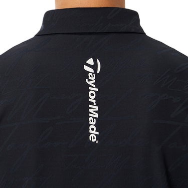 テーラーメイド TaylorMade　メンズ スクリプトジャガード 半袖 ポロシャツ TL738　2026年モデル 詳細6