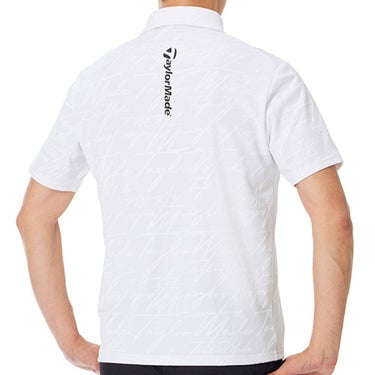 テーラーメイド TaylorMade　メンズ スクリプトジャガード 半袖 ポロシャツ TL738　2026年モデル 詳細8