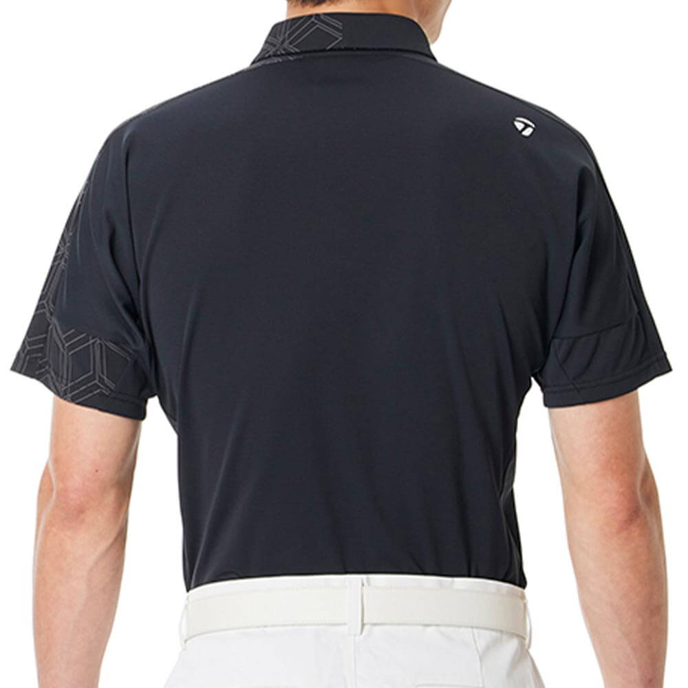 テーラーメイド TaylorMade　メンズ グラフィックブロック 半袖 ポロシャツ TL742　2026年モデル 詳細3