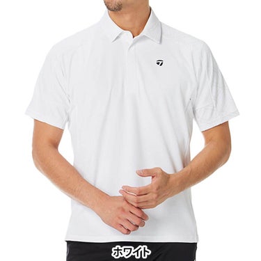 テーラーメイド TaylorMade　メンズ グラフィックブロック 半袖 ポロシャツ TL742　2026年モデル 詳細5