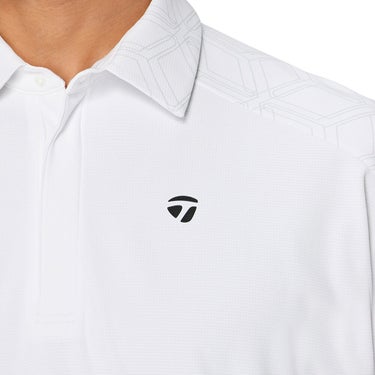 テーラーメイド TaylorMade　メンズ グラフィックブロック 半袖 ポロシャツ TL742　2026年モデル 詳細8
