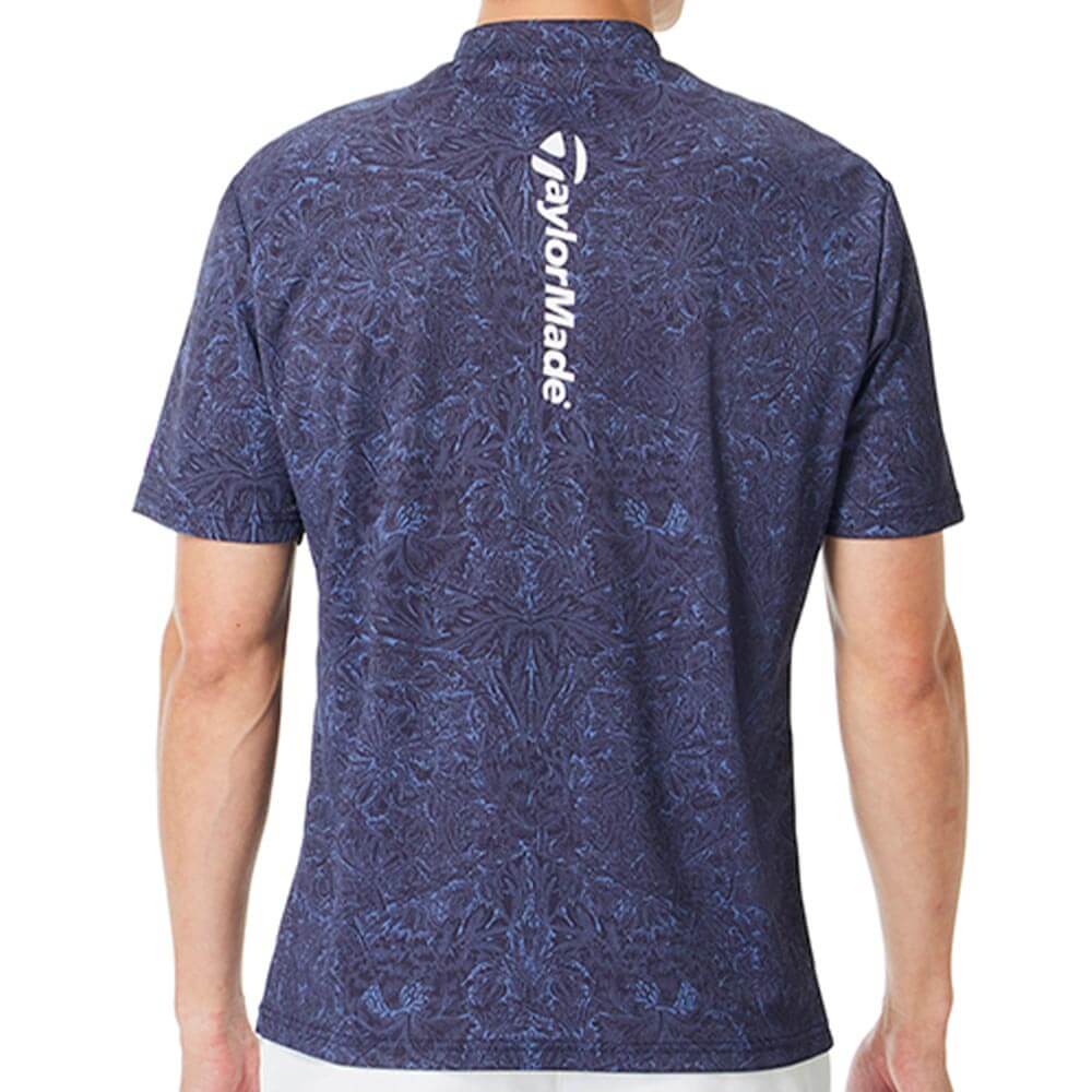 テーラーメイド TaylorMade　メンズ リバティー柄 半袖 モックネック シャツ TL745　2026年モデル 詳細3