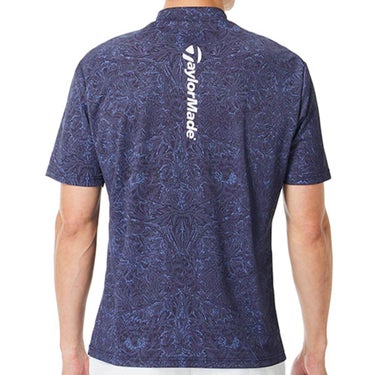 テーラーメイド TaylorMade　メンズ リバティー柄 半袖 モックネック シャツ TL745　2026年モデル 詳細3