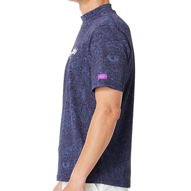 テーラーメイド TaylorMade　メンズ リバティー柄 半袖 モックネック シャツ TL745　2026年モデル 詳細4