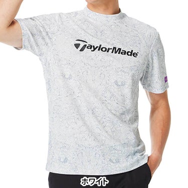 テーラーメイド TaylorMade　メンズ リバティー柄 半袖 モックネック シャツ TL745　2026年モデル 詳細5