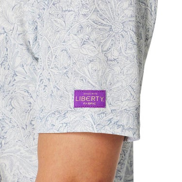 テーラーメイド TaylorMade　メンズ リバティー柄 半袖 モックネック シャツ TL745　2026年モデル 詳細9