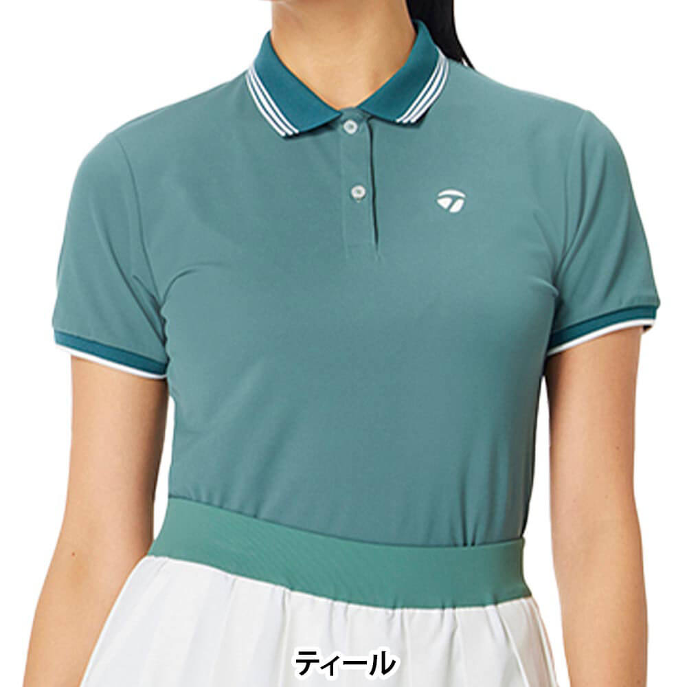 テーラーメイド TaylorMade　レディース 半袖 ポロシャツ TL799　2026年モデル 詳細5