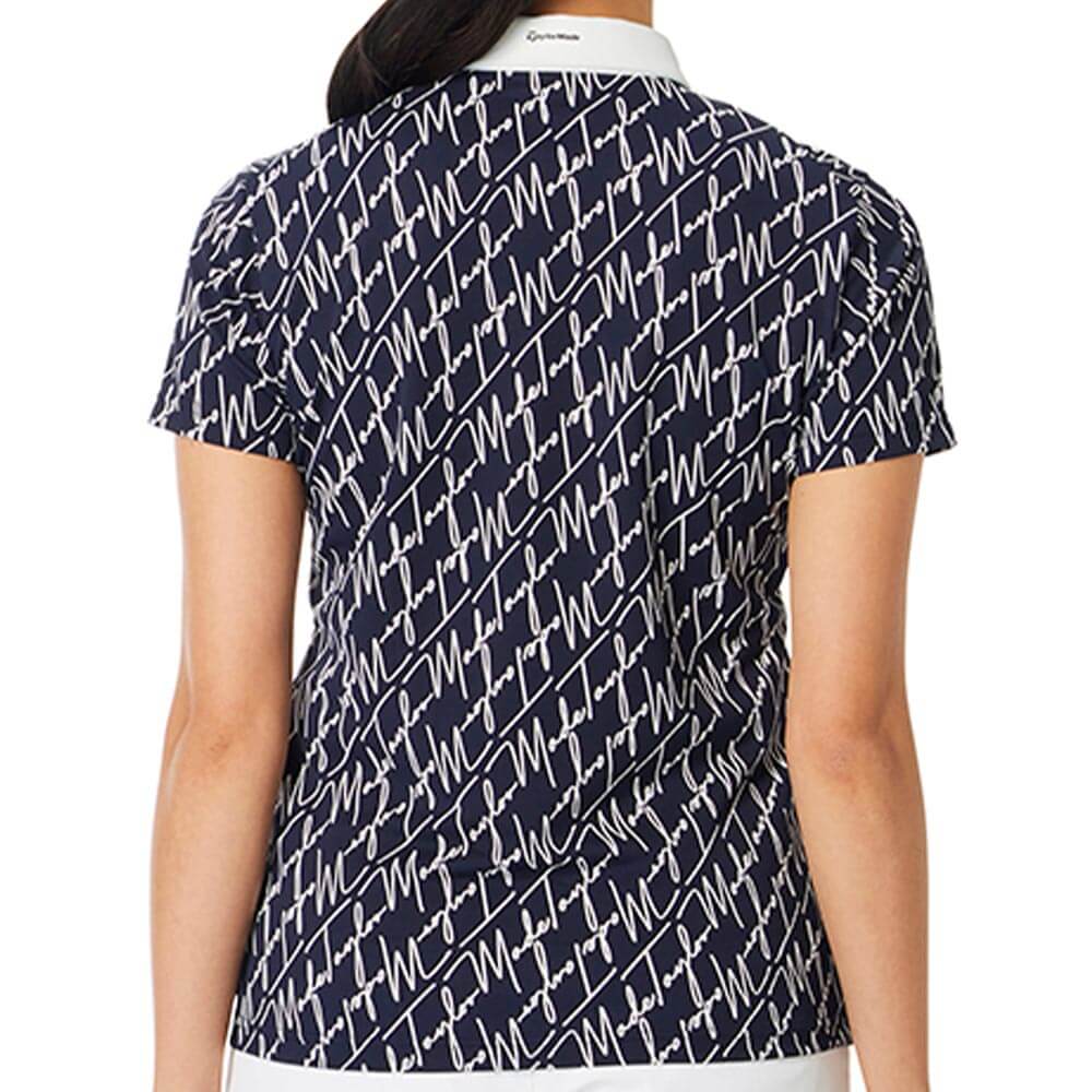 テーラーメイド TaylorMade　レディース スクリプトグラフィック 半袖 ポロシャツ TL800　2026年モデル 詳細7