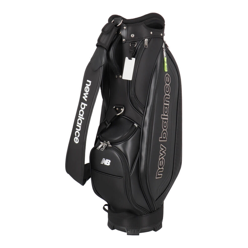 ニューバランスゴルフ　キャディバッグ 012-6180001 010 ブラック　2026年モデル ブラック