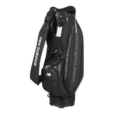 ニューバランスゴルフ　キャディバッグ 012-6180001 010 ブラック　2026年モデル ブラック