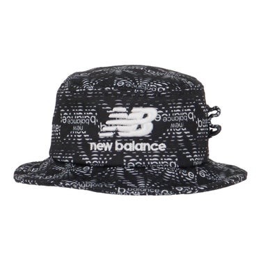 ニューバランスゴルフ　ツイルバケットハット型 チョークバッグ 012-6184005 011 ブラックプリント　2026年モデル ブラックプリント