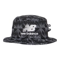 ニューバランスゴルフ　ツイルバケットハット型 チョークバッグ 012-6184005 011 ブラックプリント　2026年モデル