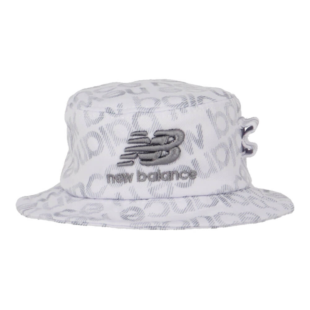 ニューバランスゴルフ　ツイルバケットハット型 チョークバッグ 012-6184005 031 ホワイトプリント　2026年モデル ホワイトプリント