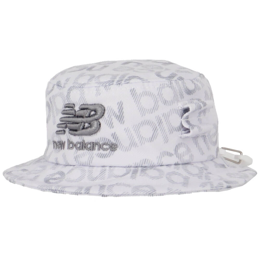 ニューバランスゴルフ　ツイルバケットハット型 チョークバッグ 012-6184005 031 ホワイトプリント　2026年モデル ホワイトプリント 画像2(ALT)