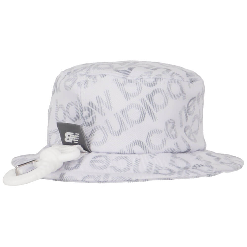 ニューバランスゴルフ　ツイルバケットハット型 チョークバッグ 012-6184005 031 ホワイトプリント　2026年モデル ホワイトプリント 画像3(ALT)