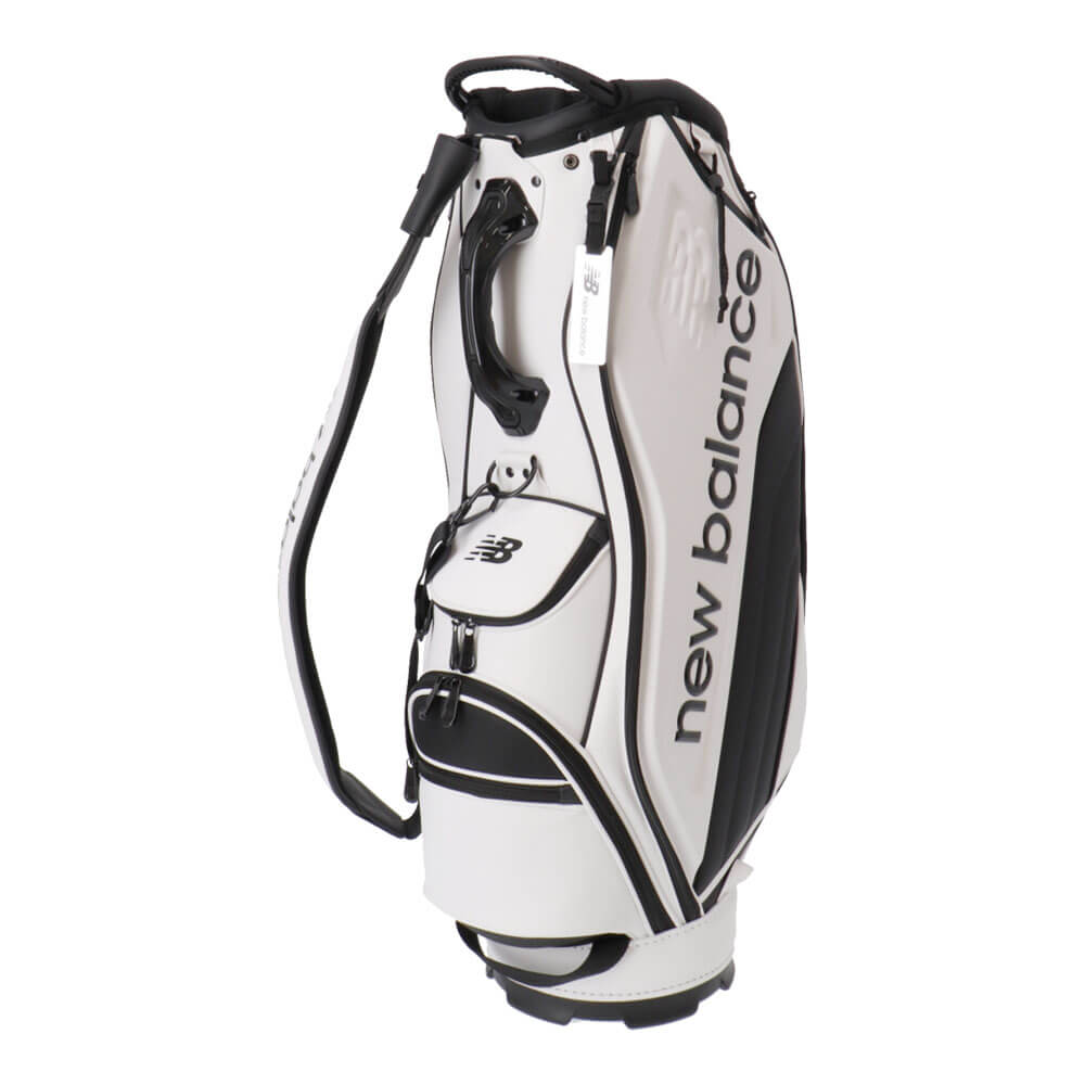 ニューバランスゴルフ　キャディバッグ 012-6980001 030 ホワイト　2026年モデル ホワイト
