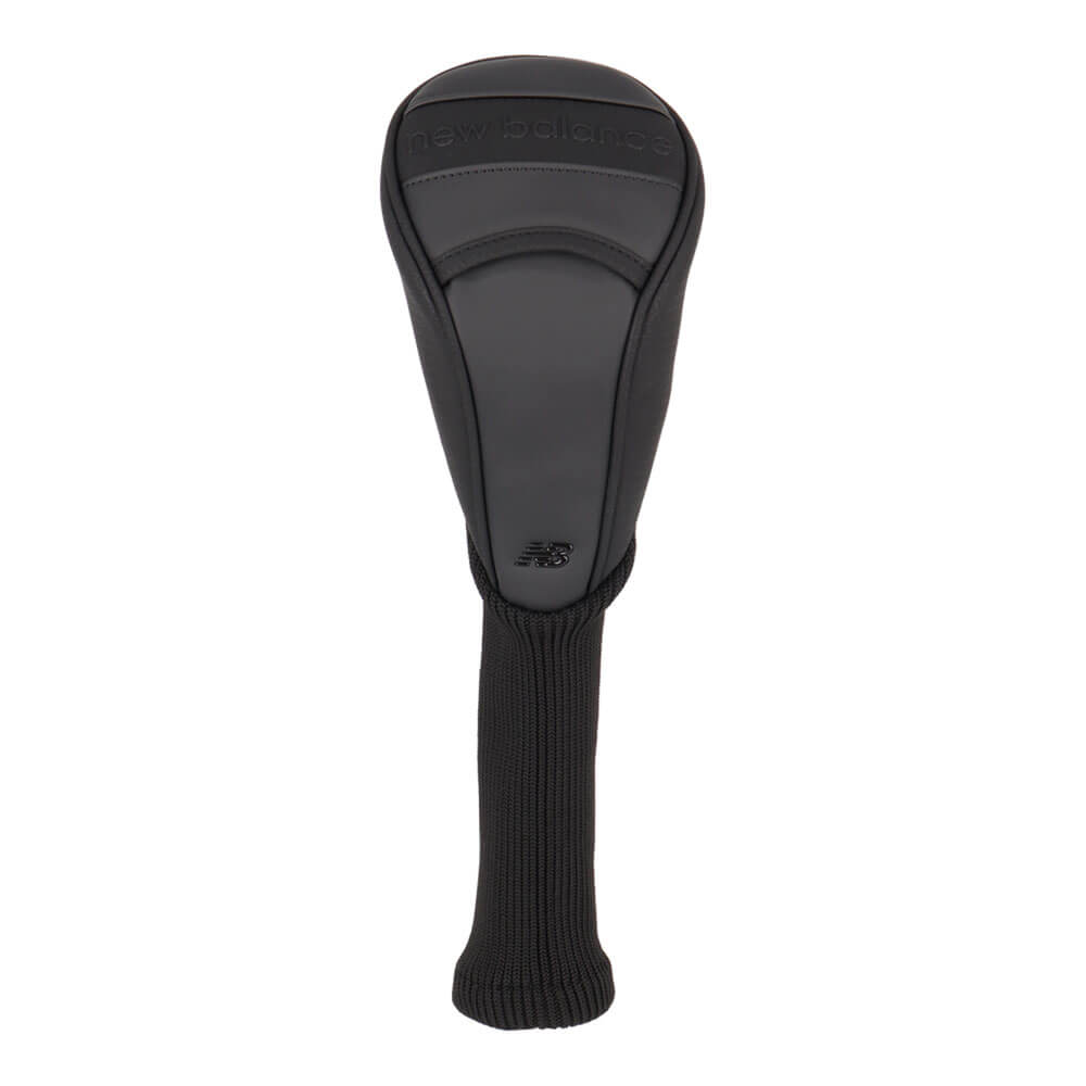 ニューバランスゴルフ　マットPU×エンボスPU ドライバー用 ヘッドカバー 012-6984005 010 ブラック　2026年モデル ブラック