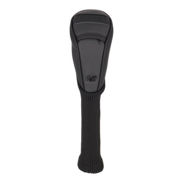 ニューバランスゴルフ　マットPU×エンボスPU ユーティリティ用 ヘッドカバー 012-6984007 010 ブラック　2026年モデル ブラック