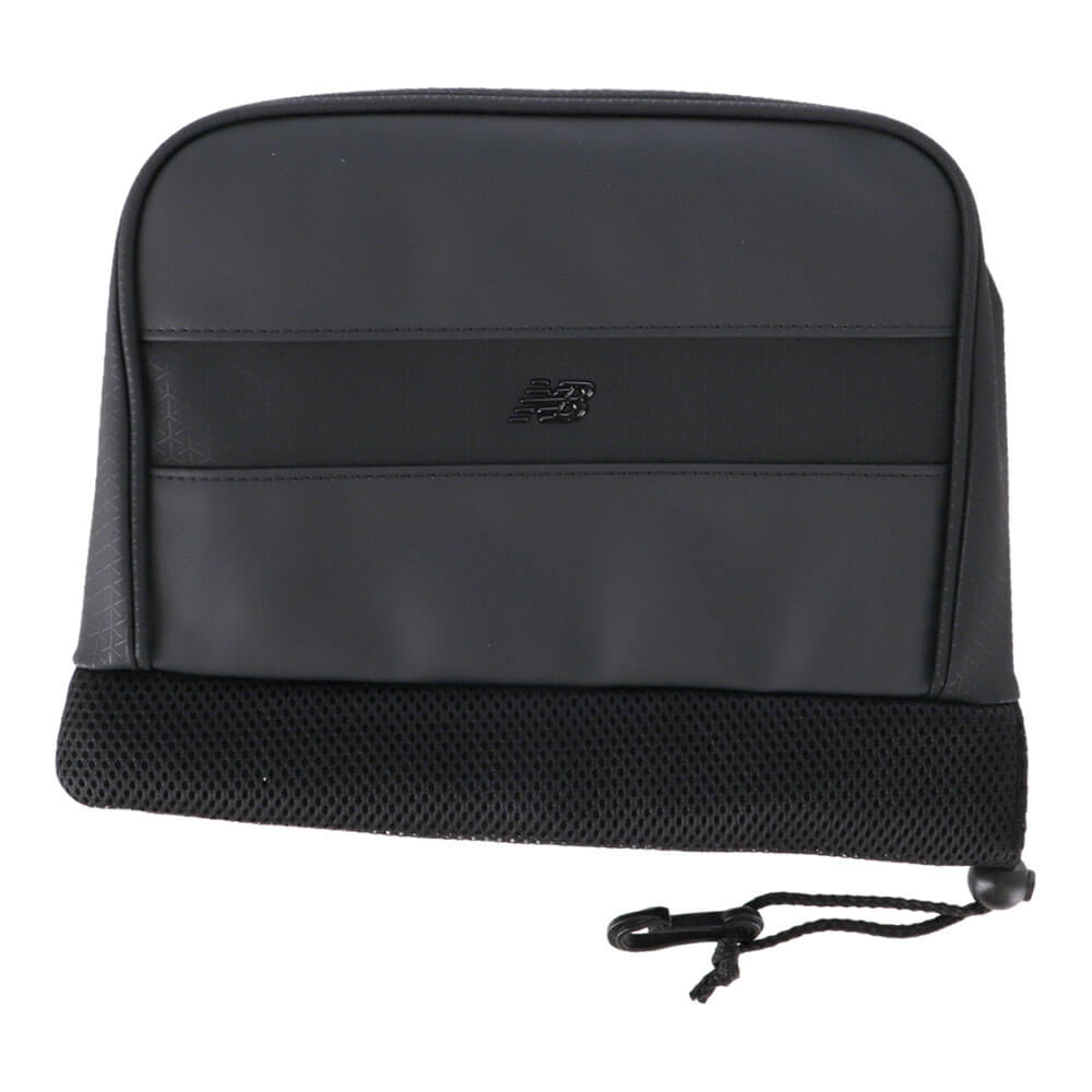 ニューバランスゴルフ　マットPU×エンボスPU アイアンカバー 012-6984008 010 ブラック　2026年モデル ブラック