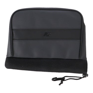 ニューバランスゴルフ　マットPU×エンボスPU アイアンカバー 012-6984008 010 ブラック　2026年モデル ブラック