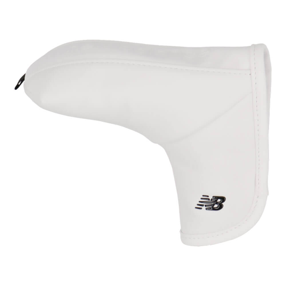 ニューバランスゴルフ　マットPU×エンボスPU ピン型 パターカバー 012-6984009 030 ホワイト　2026年モデル ホワイト