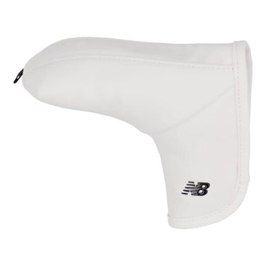 ニューバランスゴルフ　マットPU×エンボスPU ピン型 パターカバー 012-6984009 030 ホワイト　2026年モデル ホワイト