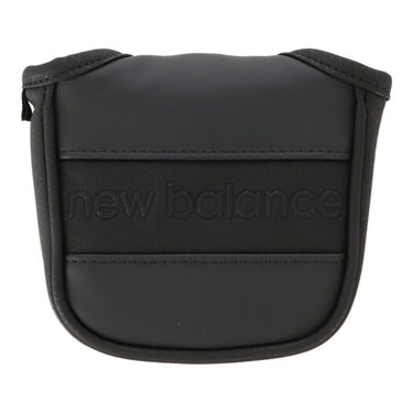 ニューバランスゴルフ　マットPU×エンボスPU マレット型パターカバー 012-6984010 010 ブラック　2026年モデル ブラック