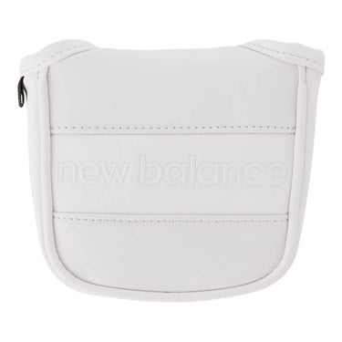 ニューバランスゴルフ　マットPU×エンボスPU マレット型パターカバー 012-6984010 030 ホワイト　2026年モデル ホワイト