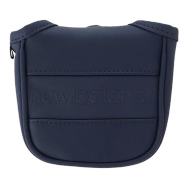 ニューバランスゴルフ　マットPU×エンボスPU マレット型パターカバー 012-6984010 120 ネイビー　2026年モデル ネイビー