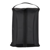 ニューバランスゴルフ　マットPU×エンボスPU シューズバッグ 012-6984018 010 ブラック　2026年モデル