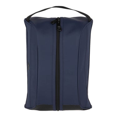 ニューバランスゴルフ　マットPU×エンボスPU シューズバッグ 012-6984018 120 ネイビー　2026年モデル ネイビー