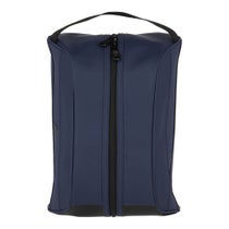 ニューバランスゴルフ マットPU×エンボスPU シューズバッグ 012-6984018 120 ネイビー 2026年モデル
