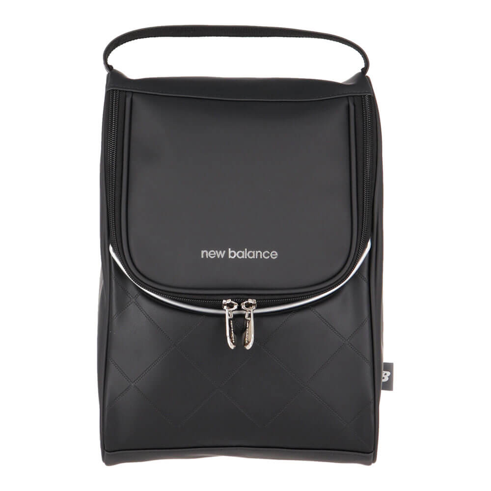 ニューバランスゴルフ　レディース キルトスタイル シューズバッグ 012-6984506 010 ブラック　2026年モデル ブラック