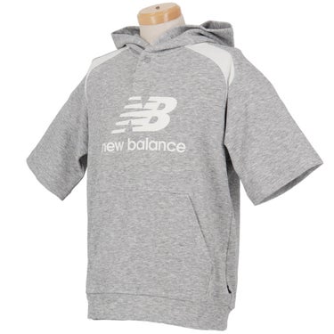 ニューバランスゴルフ　メンズ 半袖 スウェット プルオーバー フーディー 012-6164001　2026年モデル 画像4(ALT)