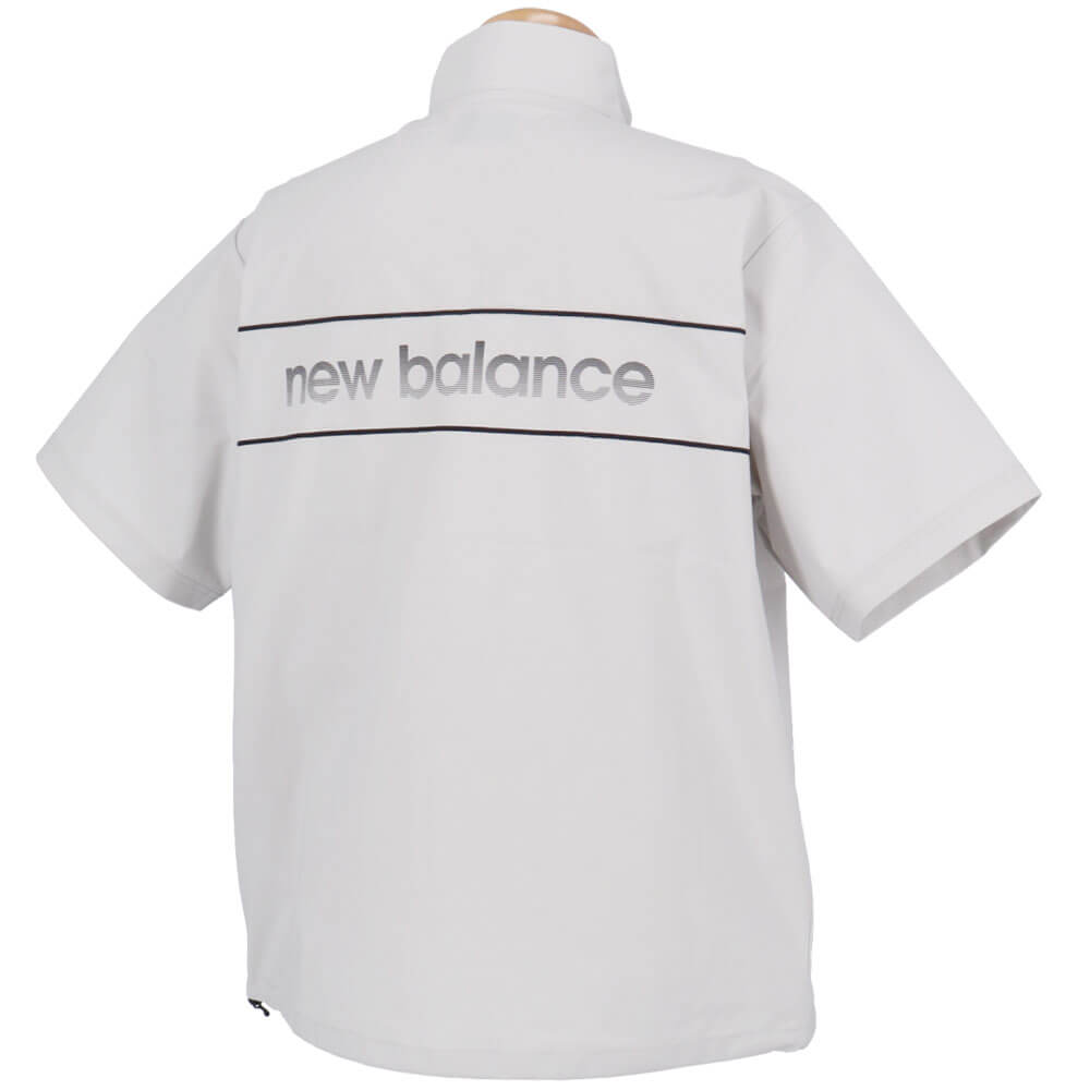 ニューバランスゴルフ　メンズ 半袖 スタンドジップ プルオーバー 012-6164003　2026年モデル 画像6(ALT)