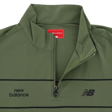 ニューバランスゴルフ　メンズ 半袖 スタンドジップ プルオーバー 012-6164003　2026年モデル 画像11(ALT)